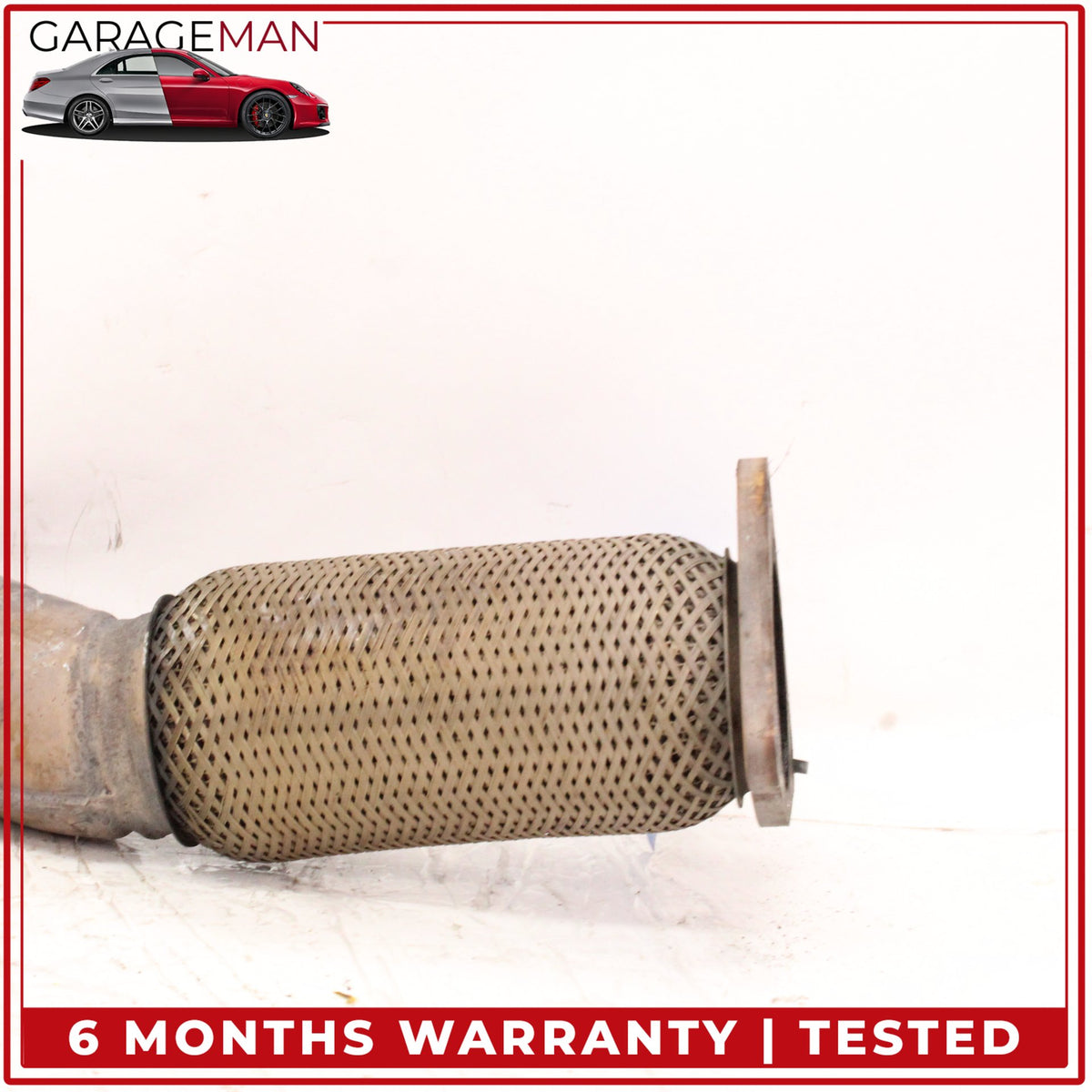 2003-2006 Porsche Cayenne 955 Turbo Front Engine Exhaust Downpipe Right Side OEM