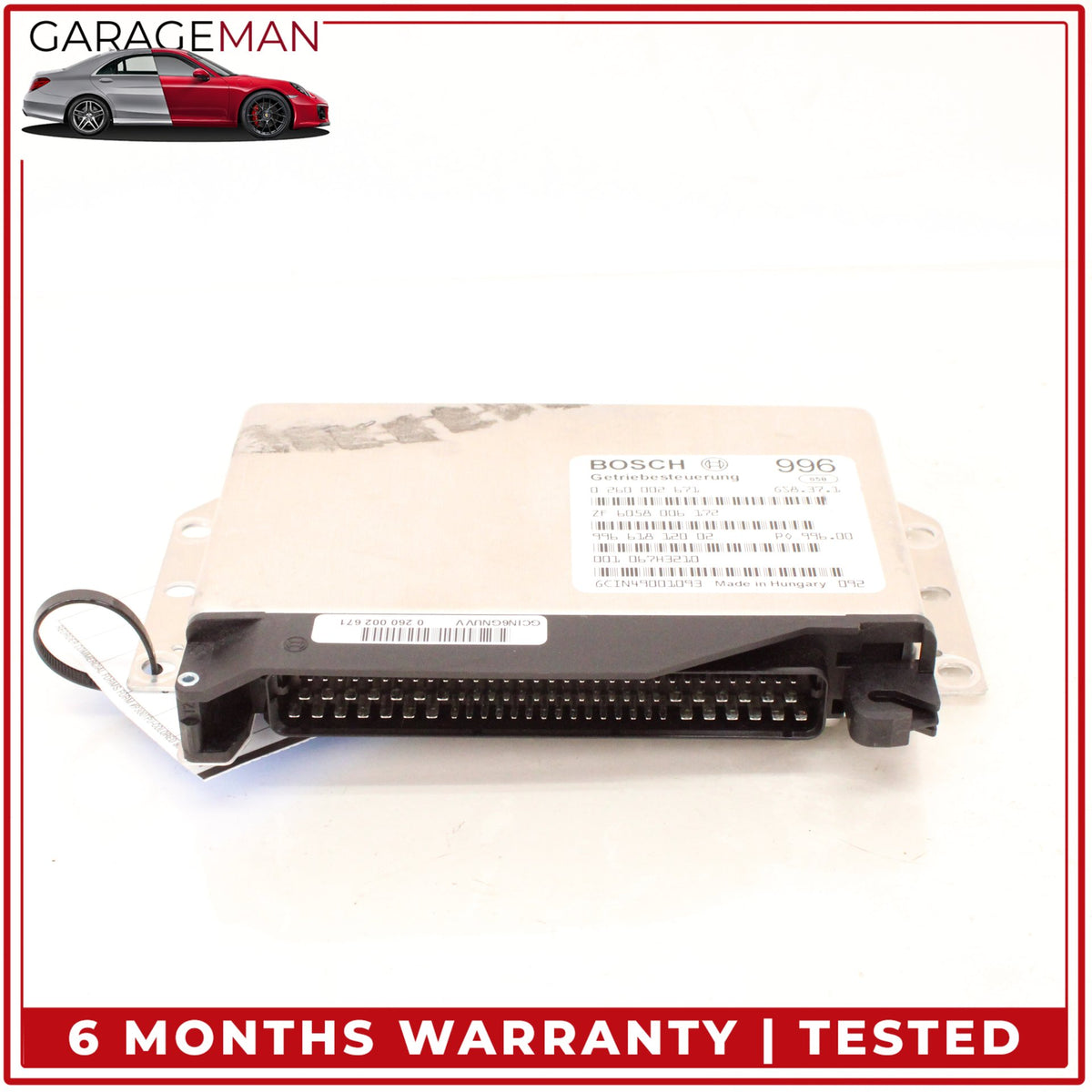 2000-2001 Porsche 911 Carrera Transmission Control Module TCU 99661812002 OEM