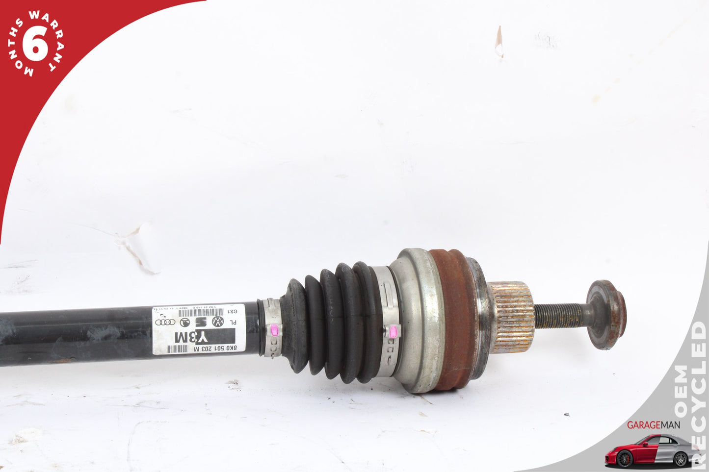 2008-2017 Audi A5 Rear Left or Rear Right Side CV Axle Driveshaft 8K0501203M OEM