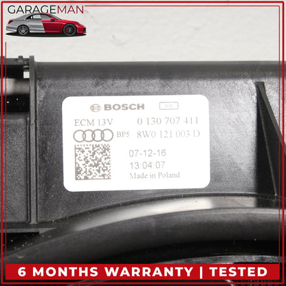 2017-2024 Audi Q7 Engine Cooling Radiator Dual Fan Motor Assembly 8W0121003D OEM