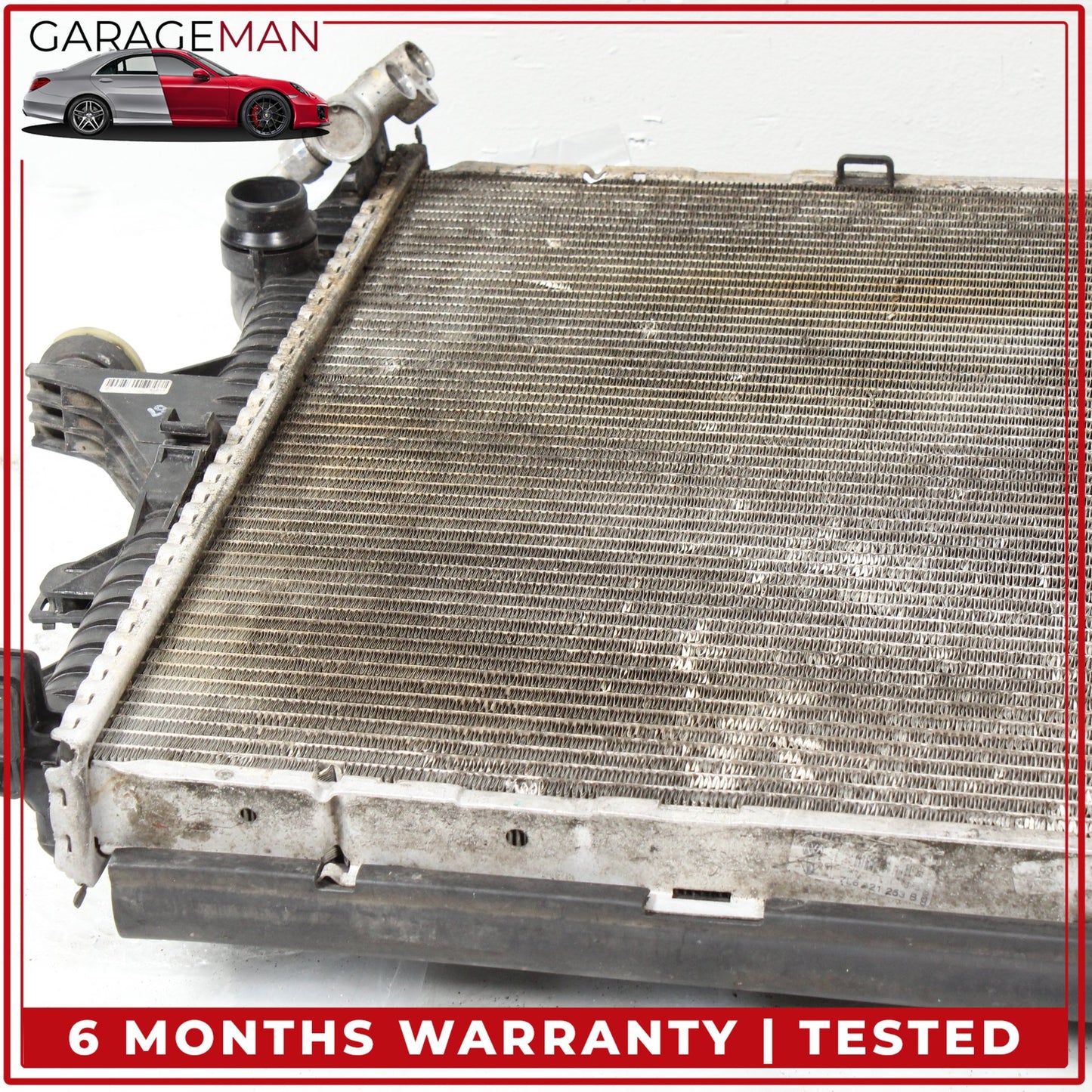 2007-2015 Audi Q7 SUV Engine Cooling Radiator AC A/C Condenser 7L6121253B OEM