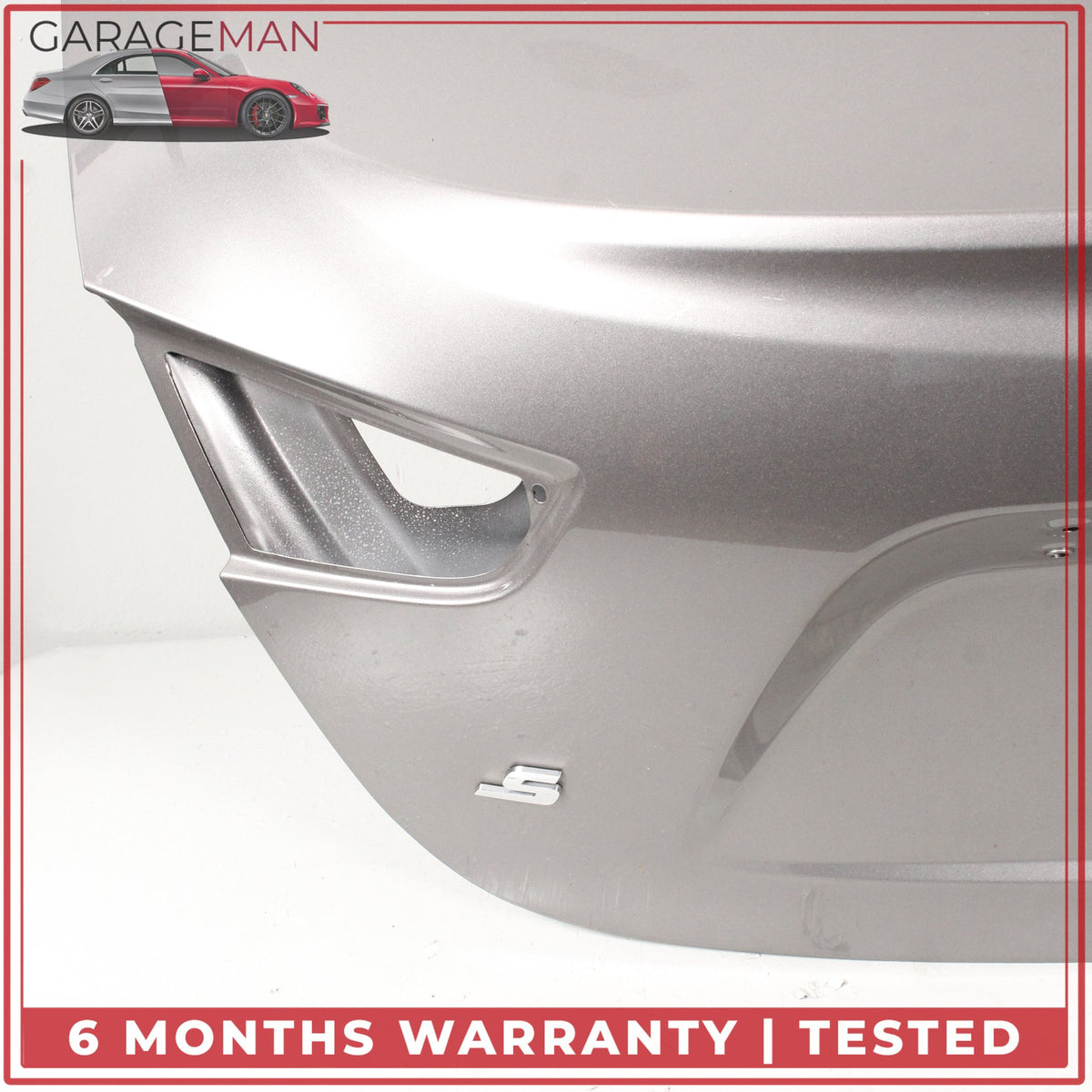 2014-2020 Maserati Ghibli M157 Rear Trunk Lid Panel Assembly Gray Metallic OEM