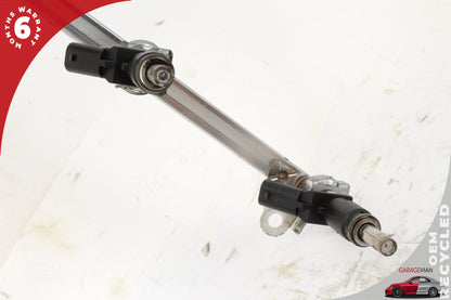 2005-2012 Mercedes W211 E350 SLK300 Fuel Injector Rail w/ Fuel Injectors OEM