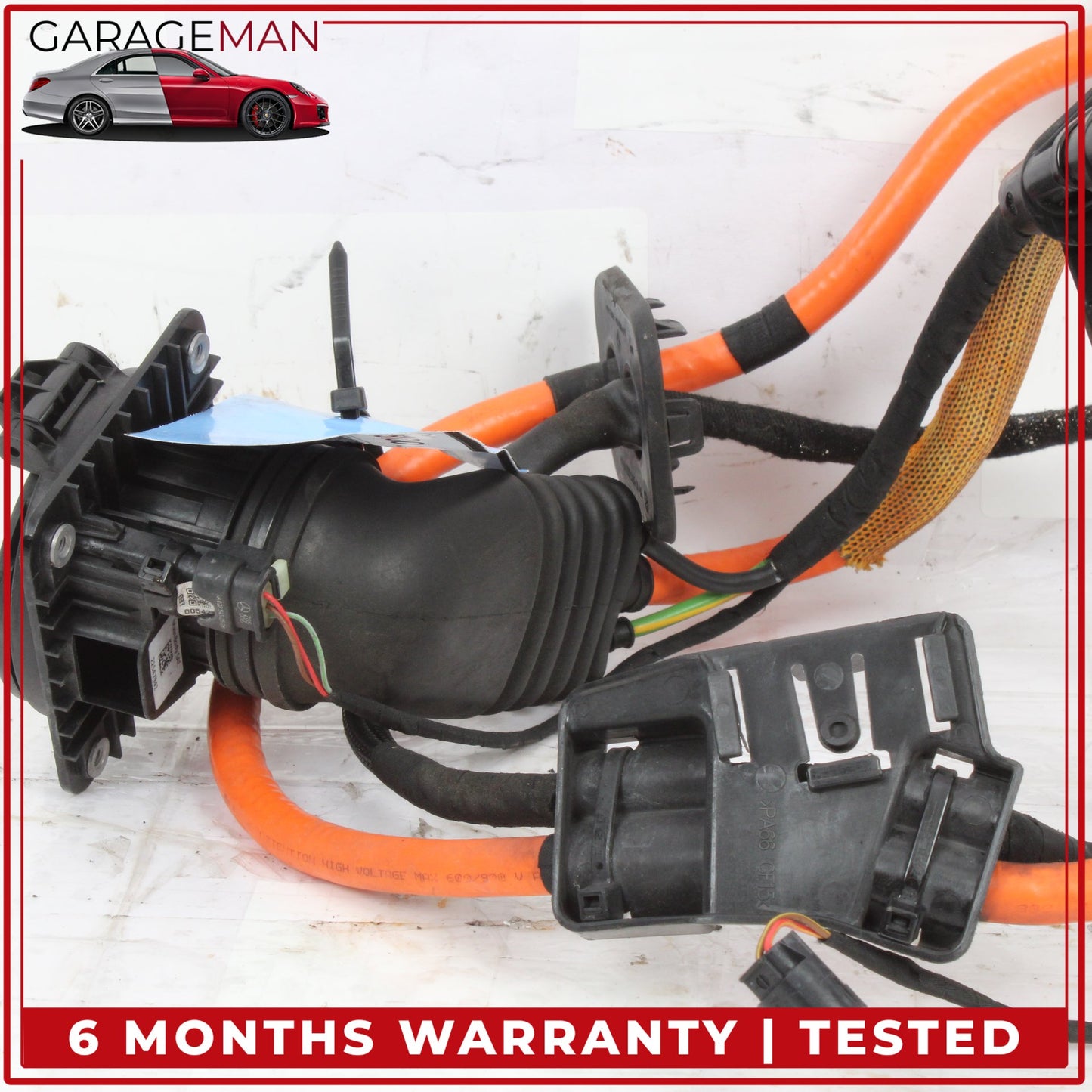 2015-2017 Mercedes W222 S550e Hybrid HV Battery Charging Port Wire Harness OEM