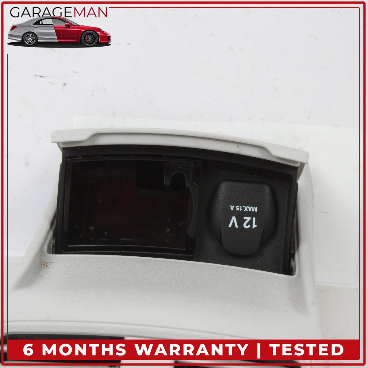 2014-2017 Mercedes W242 B Electric Drive Rear Center Console Air Vent Trim OEM