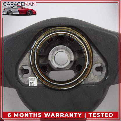 2015-2020 Jaguar F-Type X152 Steering Wheel Flat Bottom w/ Paddle Shifters OEM