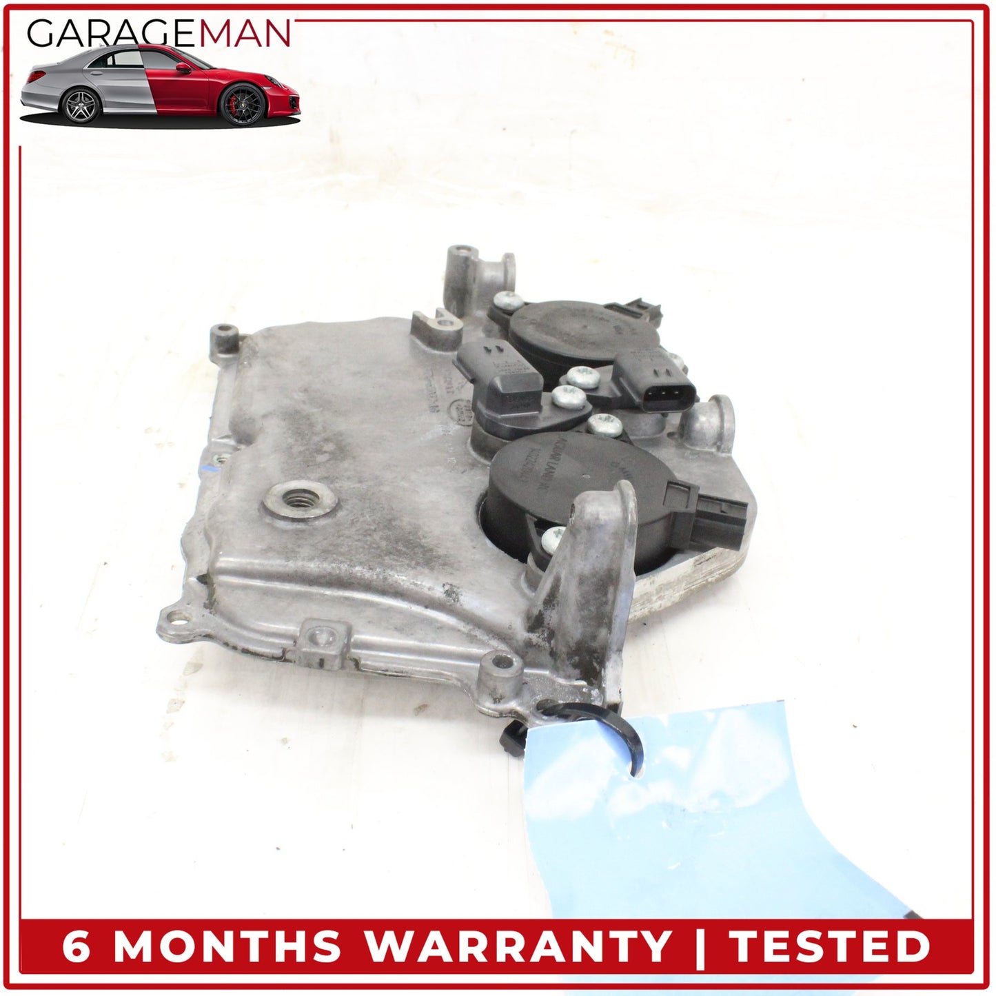 2010-2023 Land Rover LR4 L319 Left Side Timing Chain Cover Plate 8W936H037AG OEM