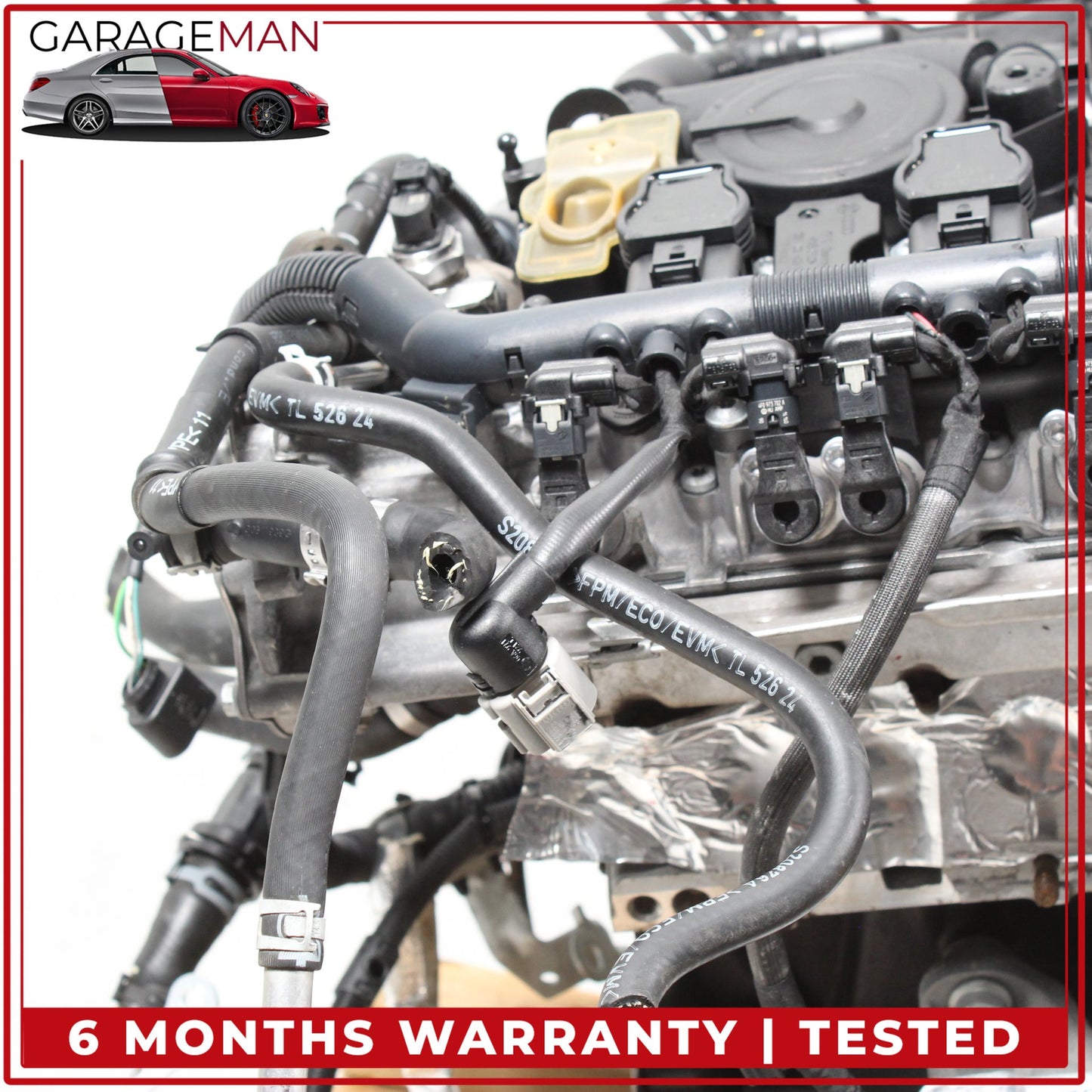 2014-2016 Audi A6 AWD 2.0L Turbo I4 Engine Motor Assembly CAED mileage 91k