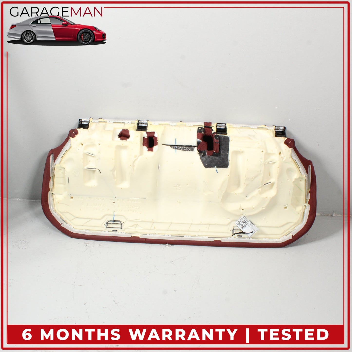 2019-2025 BMW 330i M340i Rear Lower Bottom Bench Seat Cushion Red OEM