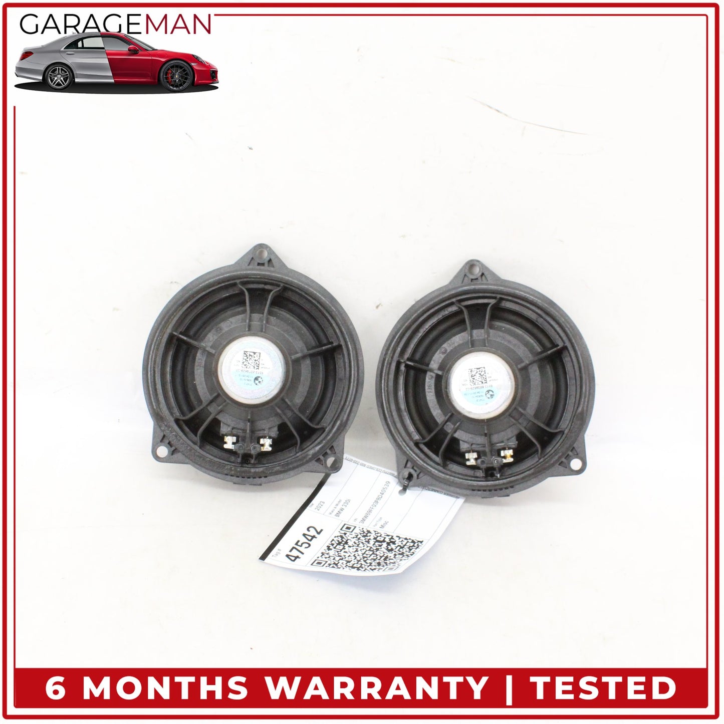 2019-2025 BMW 330i Front or Rear Left and Right Side Audio Speakers 6809629 OEM