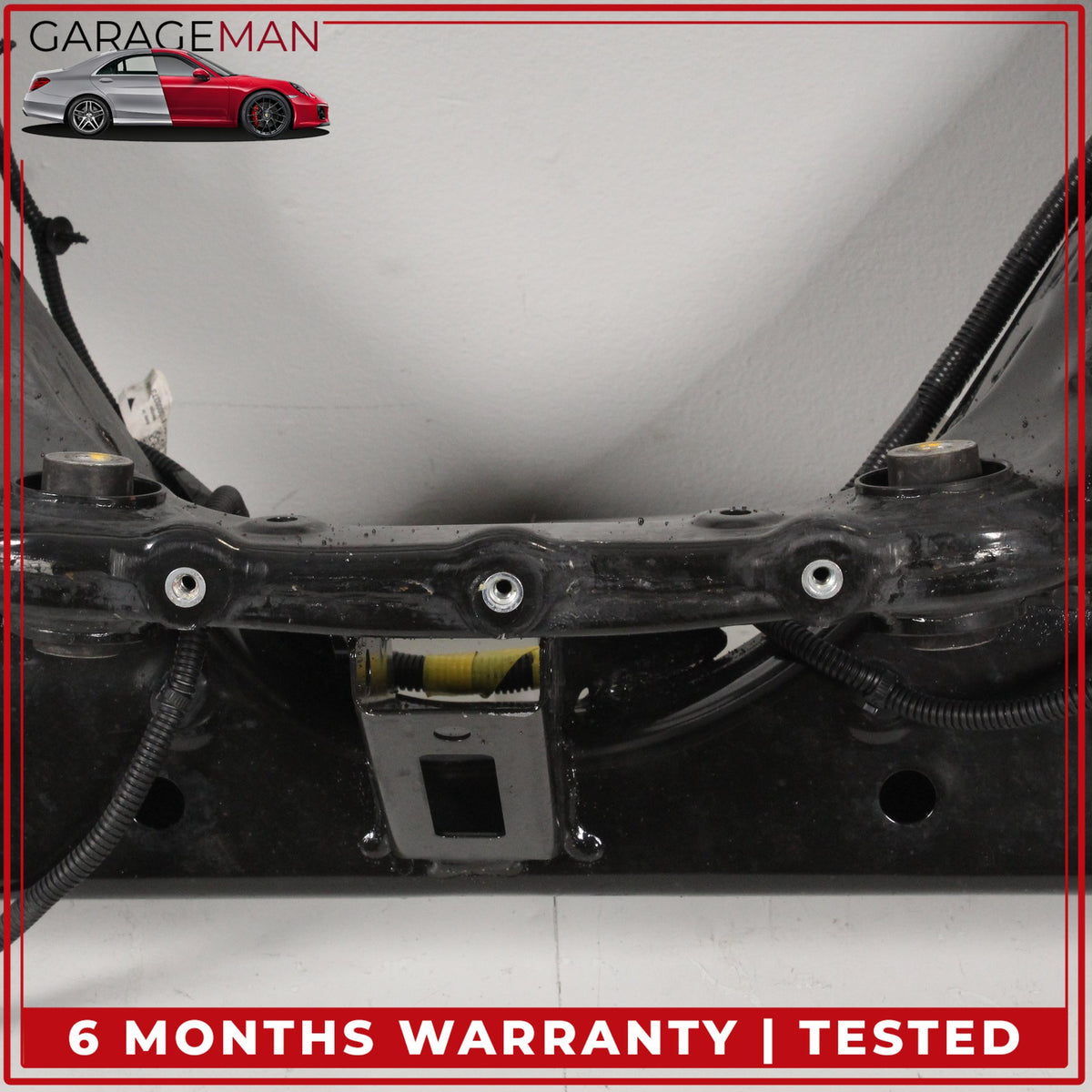 2017-2023 Tesla Model 3 Rear Subframe Crossmember w/ Sway Bar 104457500B OEM