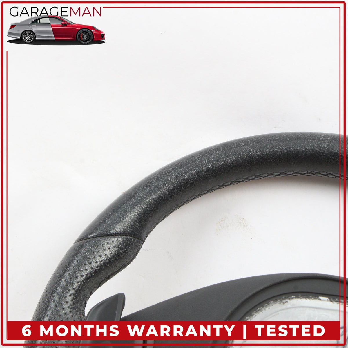 2014-2020 Mercedes X156 GLA250 Steering Wheel w/ Paddle Shifters 0004607411 OEM