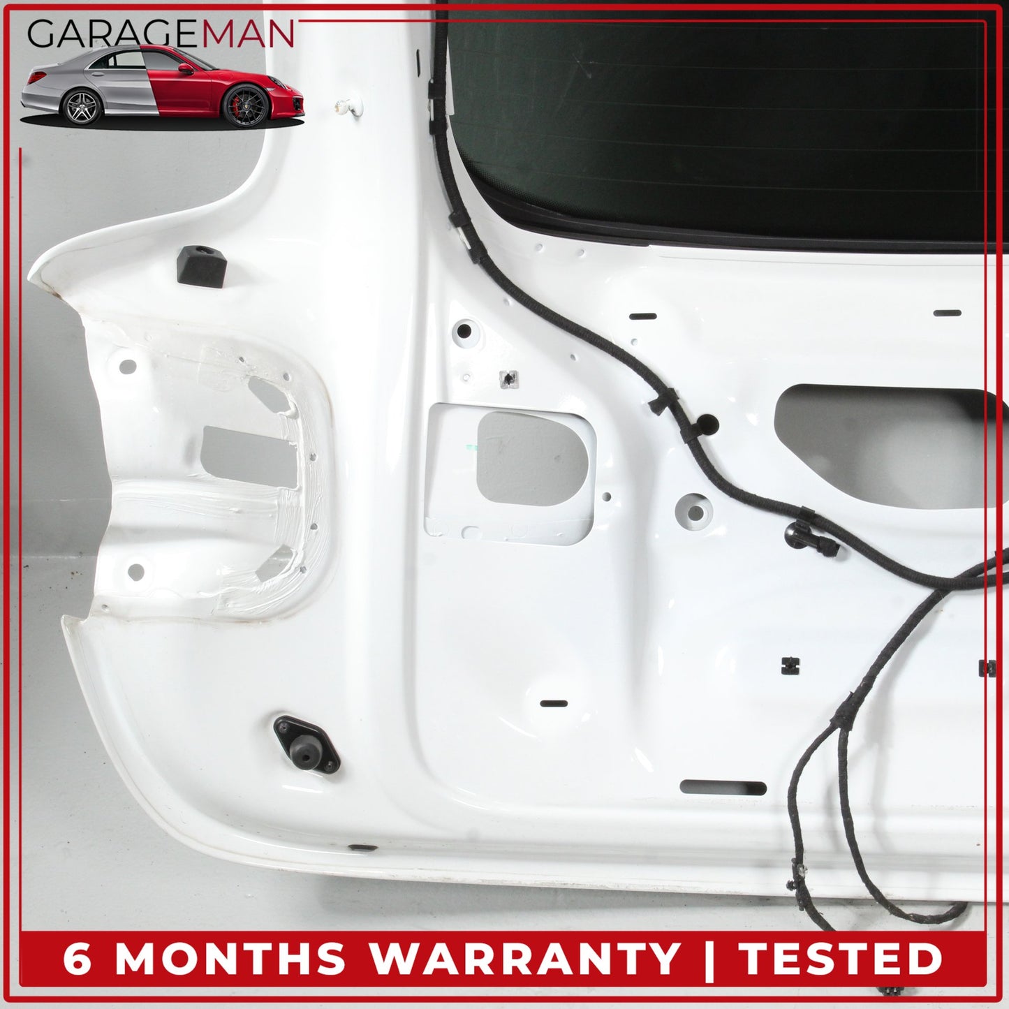 2007-2015 Audi Q7 SUV Trunk Lid Panel Assembly 4L0827023B Ibis White