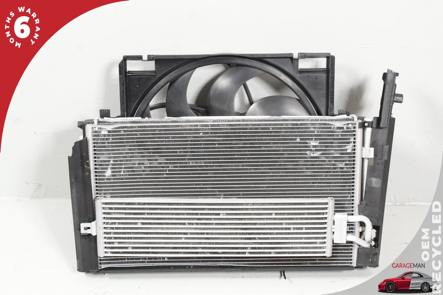 2014-2016 BMW 235i F22 Engine Radiator Cooling Fan Set Assembly