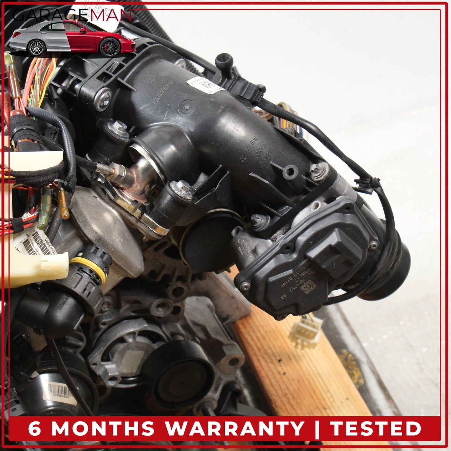2014-2018 BMW 328d RWD 2.0L Diesel Engine Motor Assembly N47D20O1 mileage 140k
