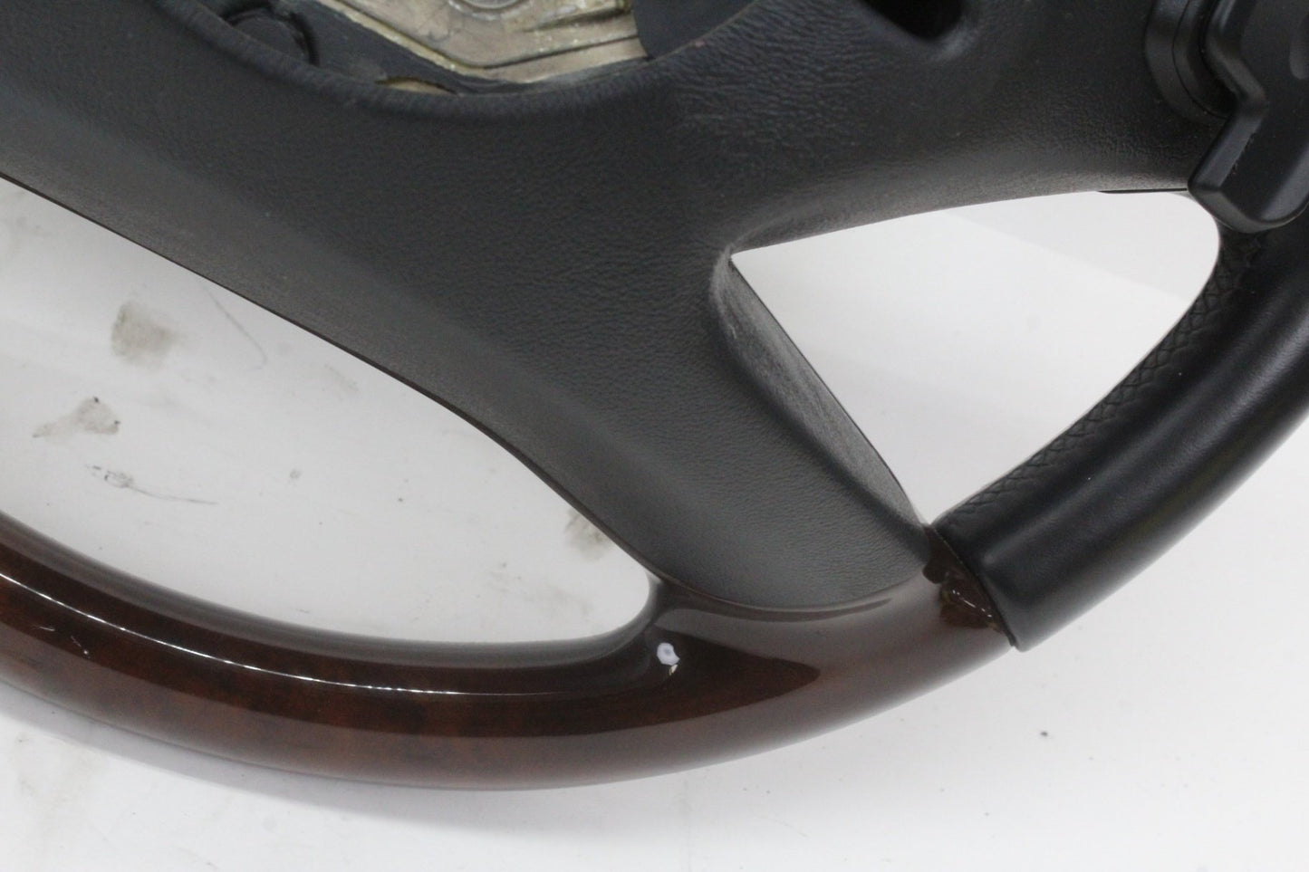 2010-2014 Mercedes-Benz S550 W221 Steering Wheel Wood Trim Black 2219063800 OEM