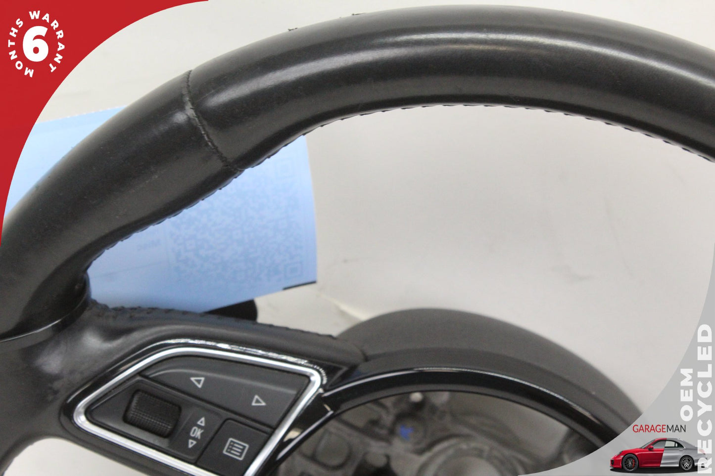 12-18 Audi A6 C7 Steering Wheel Left w/ Paddle Shifters 4G0419091T