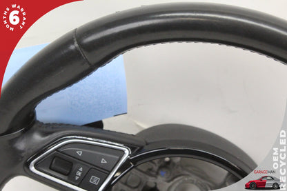 12-18 Audi A6 C7 Steering Wheel Left w/ Paddle Shifters 4G0419091T