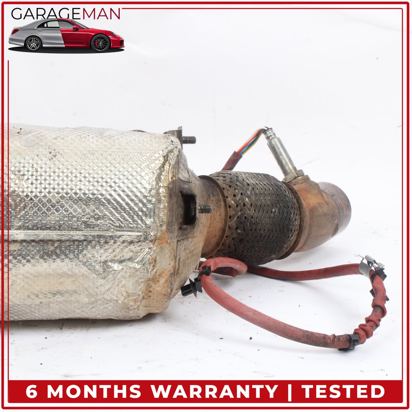 2014-2018 BMW 328d DPF Diesel Particulate Filter Exhaust Pipe w/ NOX Sensor 8518141