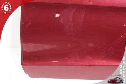 2012-2018 Mercedes W218 CLS550 Rear Left Driver Side Exterior Door Shell Red OEM