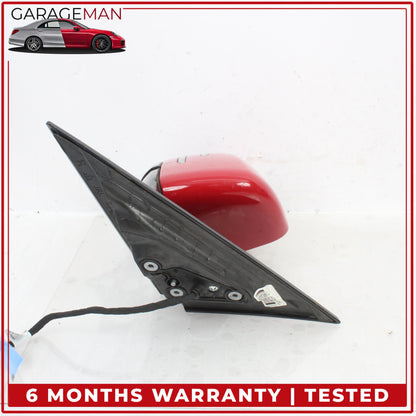 2010-2017 Mercedes C207 E400 Coupe Front Right Door Rear View Mirror Red OEM