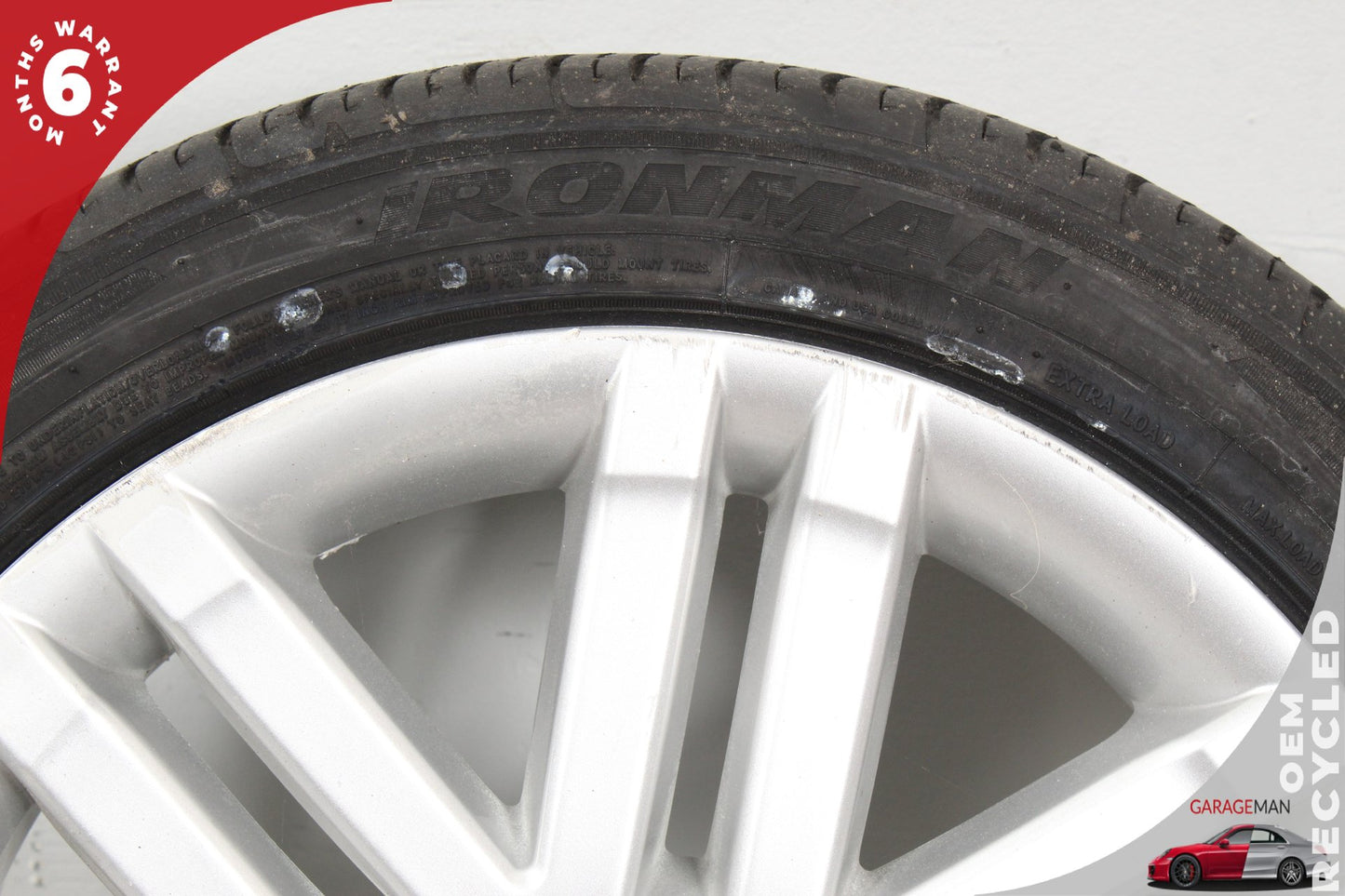 2008-2011 Mercedes W204 C300 Front Wheel Rim w/ Tire 7.5JX17 H2 ET47 OEM