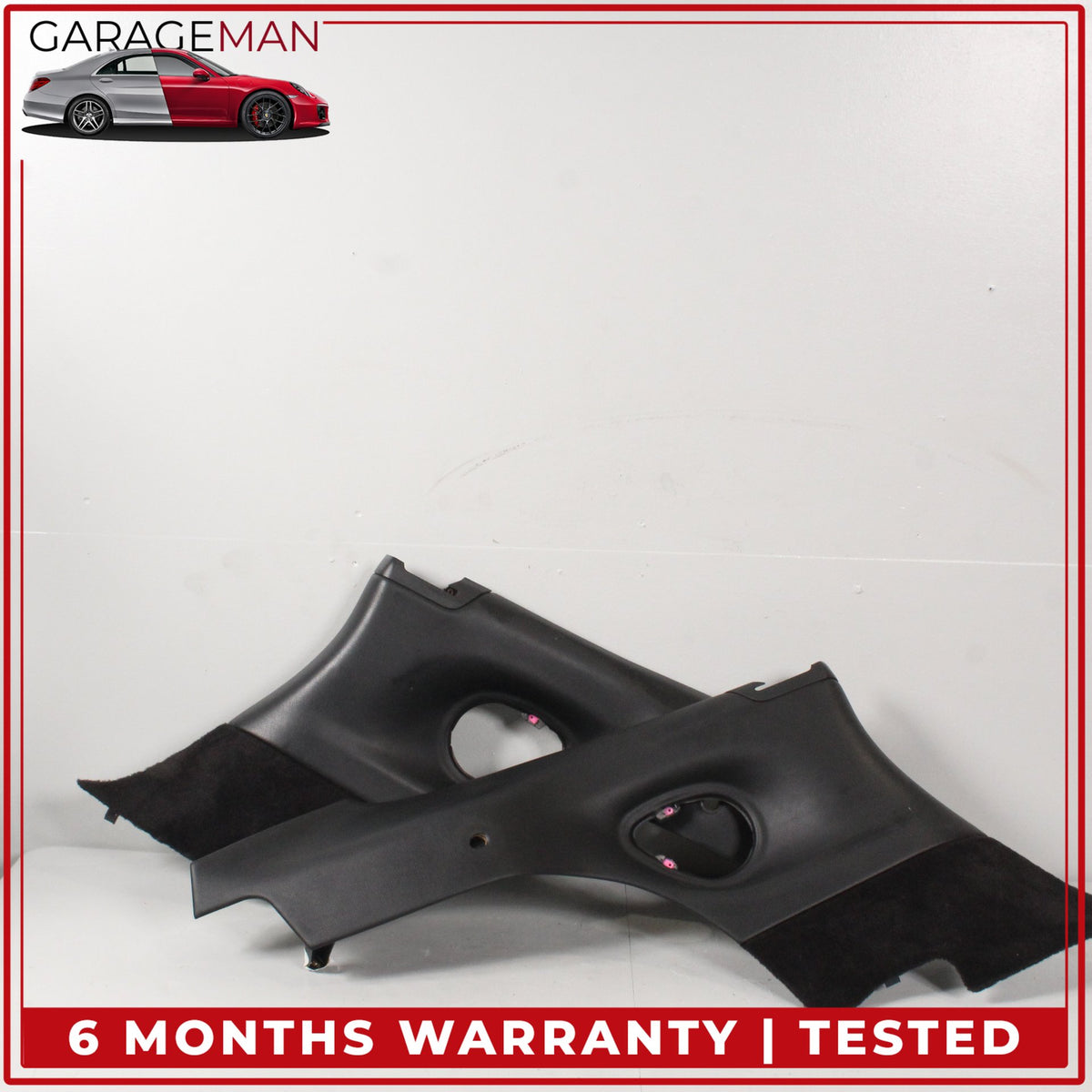 1999-2005 Porsche 911 Carrera Coupe Rear Left and Right Quarter Trim Panel OEM