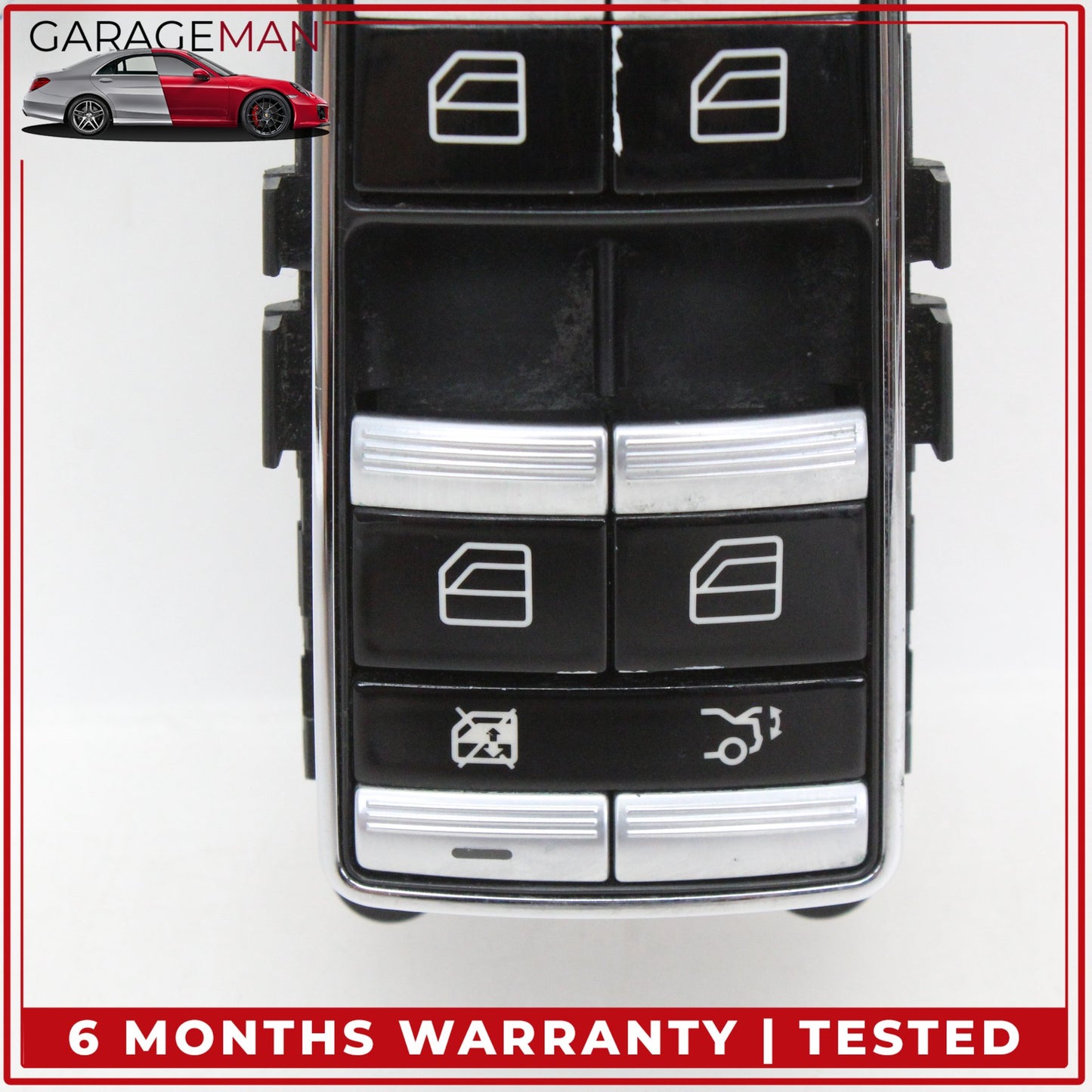 2007-2014 Mercedes-Benz S400 S-Class W221 Sedan Front Left Master Window Control Switch 2218215051 OEM