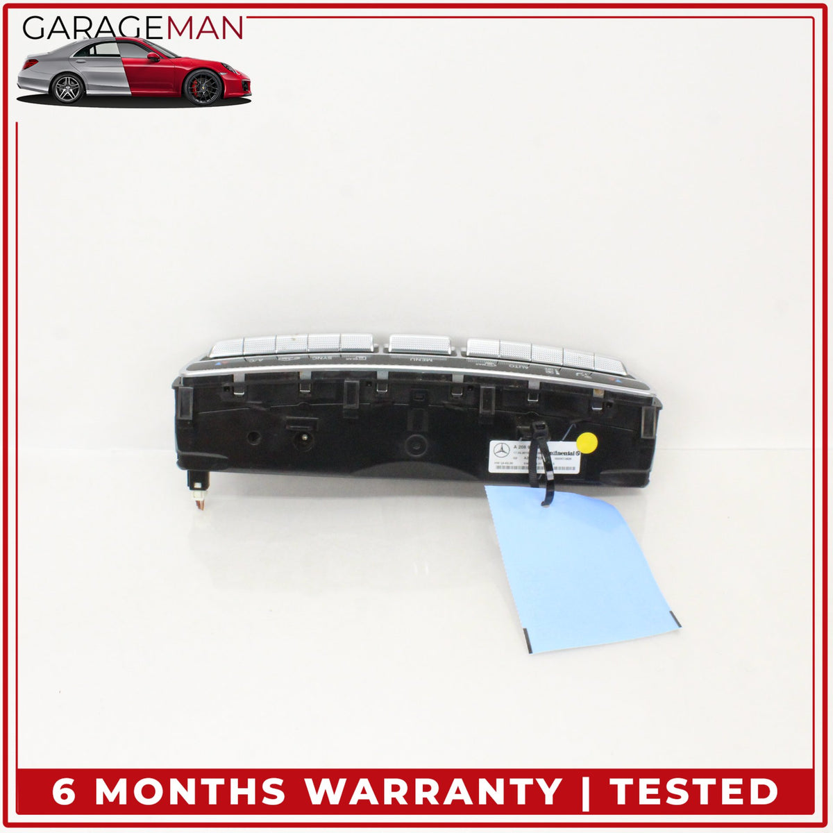 2015-2019 Mercedes W205 C300 AC A/C Heater Climate Control Switch Panel OEM