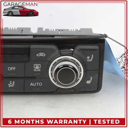 2011-2018 Audi A8 S8 Front AC A/C Temperature Climate Control Switch Panel OEM