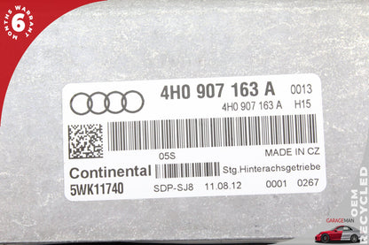 2011-2014 Audi A8 Sedan Differential Control Module 4H0907163A OEM