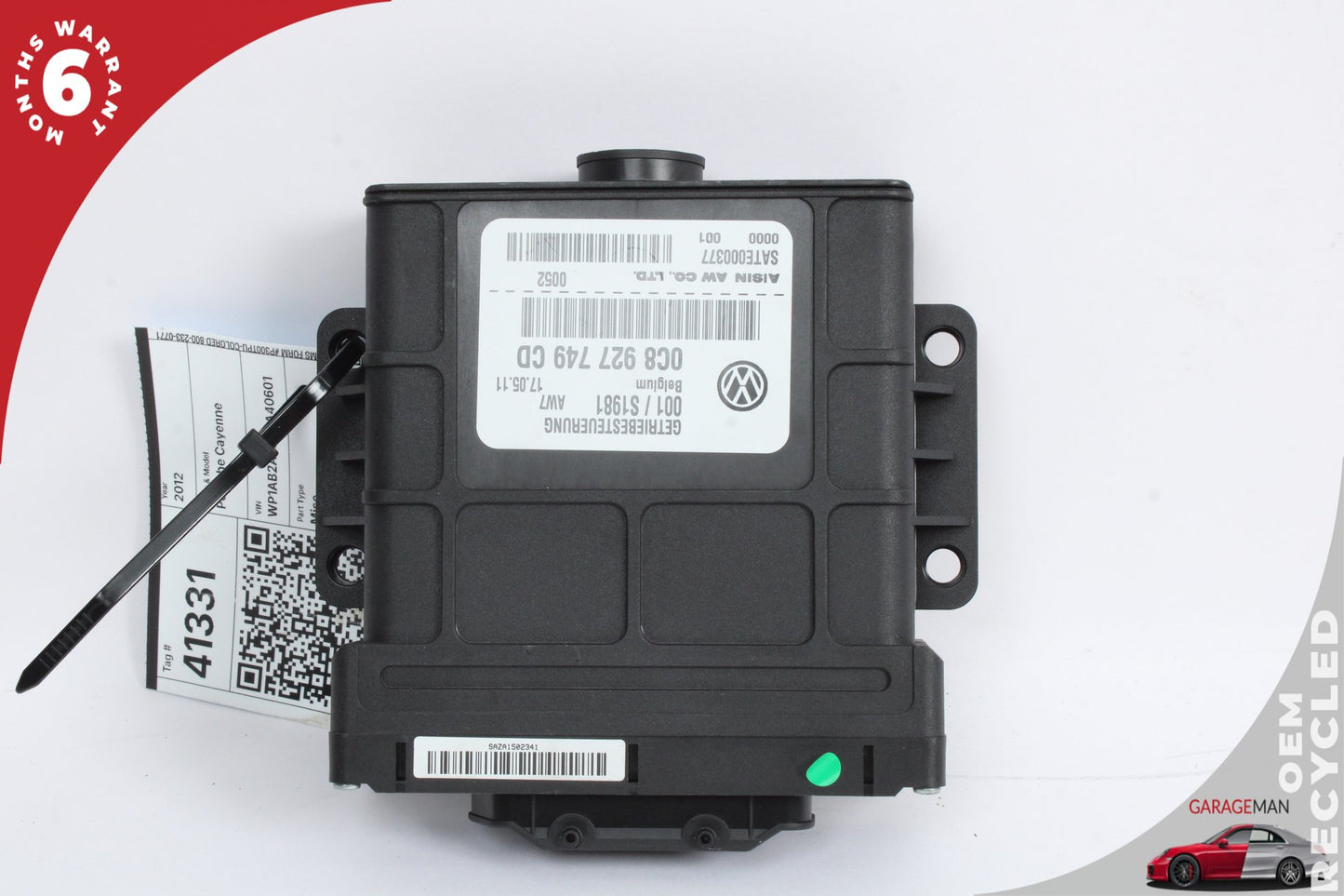 2011-2014 Porsche Cayenne 958 Transmission Control Module Unit 0C8927749CD OEM