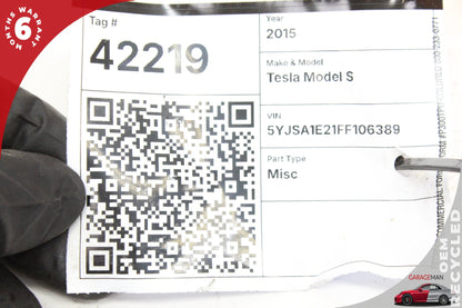 2012-2015 Tesla Model S 85D AWD Rear Small Drive Unit HV Harness Fused- Dual Motor 104869010C