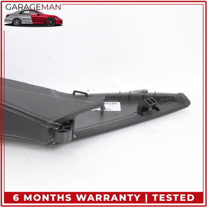 2012-2019 BMW 650i Center Console Trim Cover w/ Ashtray Black Nappa Leather OEM