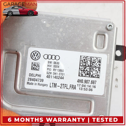 2015-2018 Audi A8 LED DRL Head Light Lamp Ballast Control Module 4H0907697 OEM