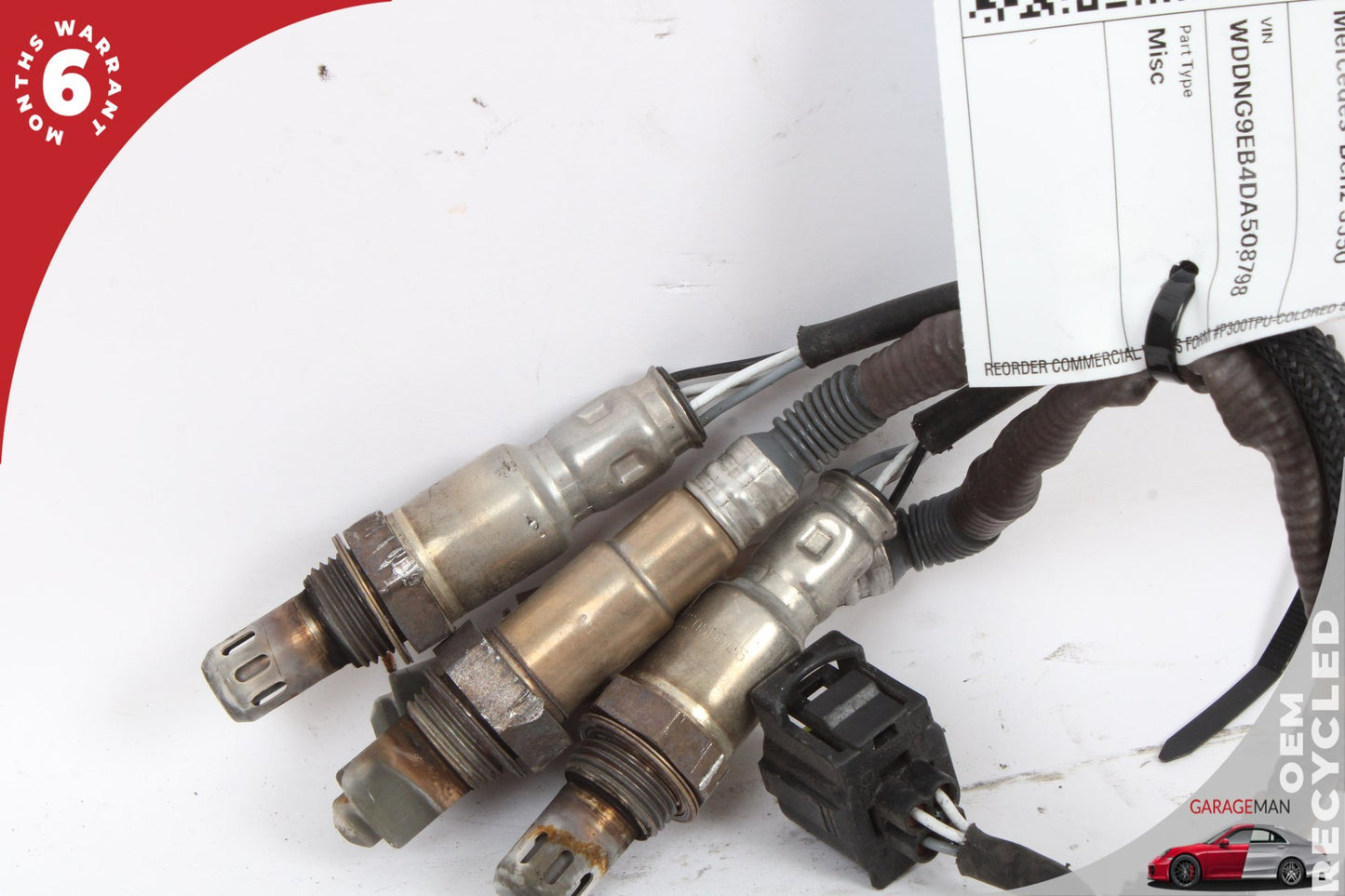 2012-2019 Mercedes W221 S550 Oxygen O2 Sensor Lambda Set of 4 0095425518 OEM