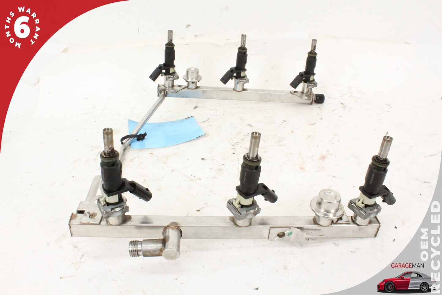 2005-2012 Mercedes W164 ML350 R350 CLK350 Fuel Rail w/ Injectors 2720700995 OEM