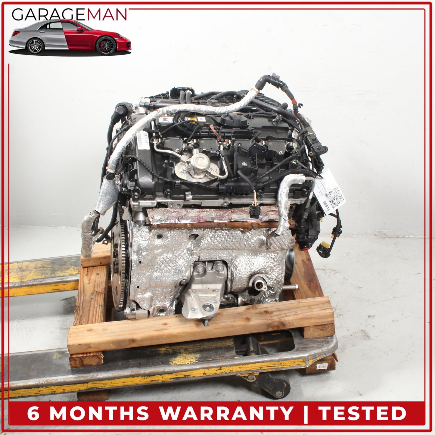 2016-2021 BMW 430i Gran Coupe RWD 2.0L I4 Engine Motor Assembly B46B20B mileage 57k