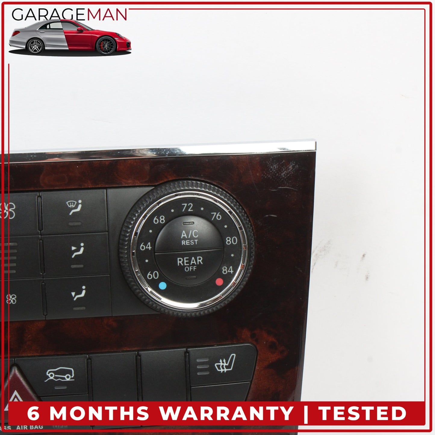 2006-2013 Mercedes W164 ML350 A/C Heater Climate Control Switch 2519063400 OEM