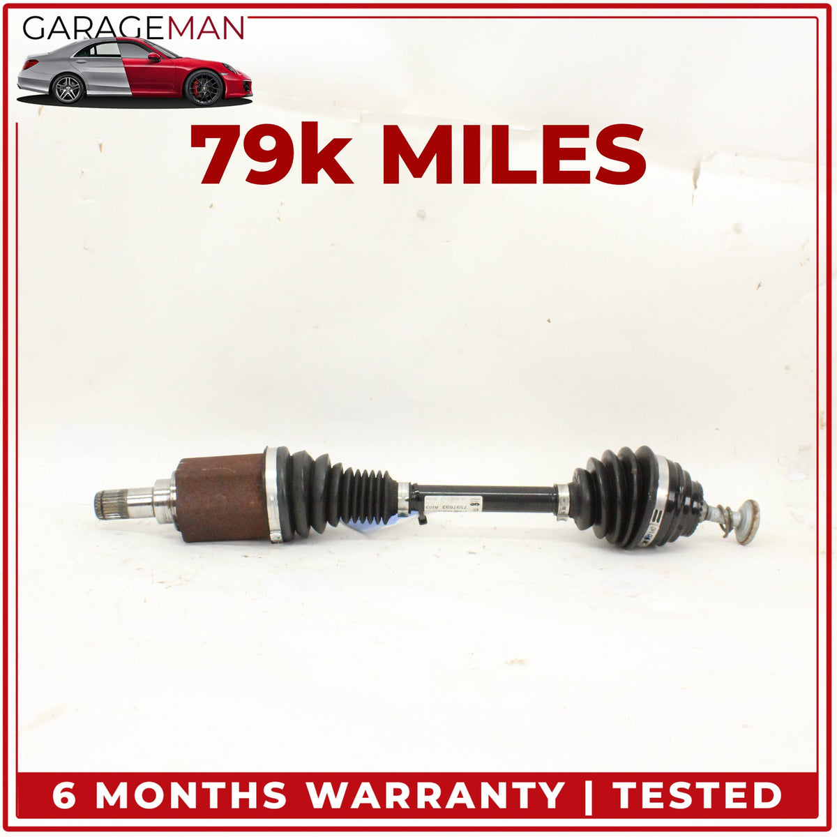2012-2021 BMW 320i xDrive Front Left Driver Side CV Axle Drive Shaft 7597693 OEM