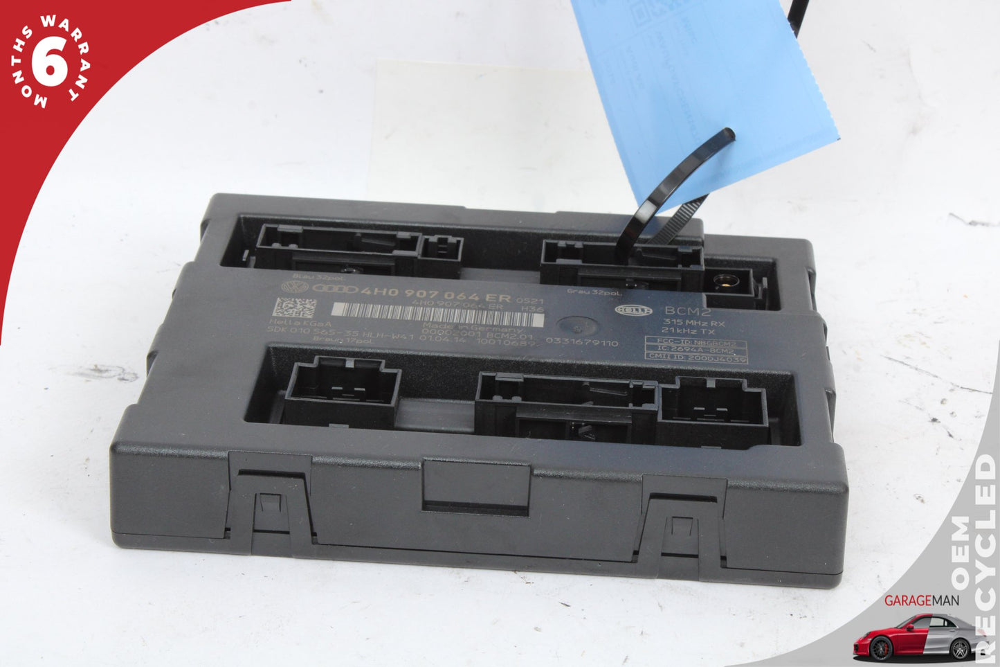 2012-2018 Audi A6 A7 A8 BCM Body Comfort Control Module Unit 4H0907064ER OEM