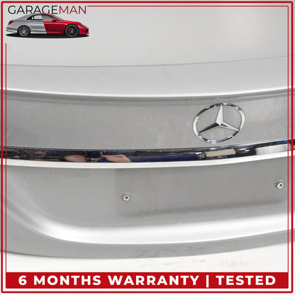 2015-2021 Mercedes W205 C300 Sedan Rear Trunk Lid Panel Silver Metallic OEM