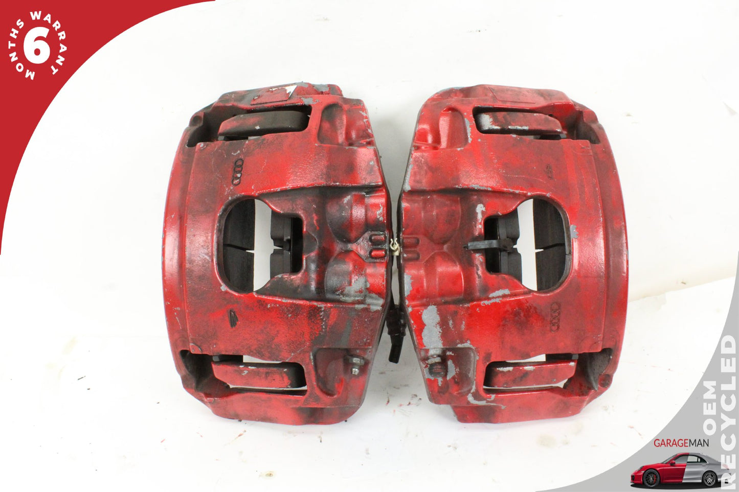 2012-2018 Audi A7 A6 Front Left and Right Side Brake Caliper Set 4G06AC OEM