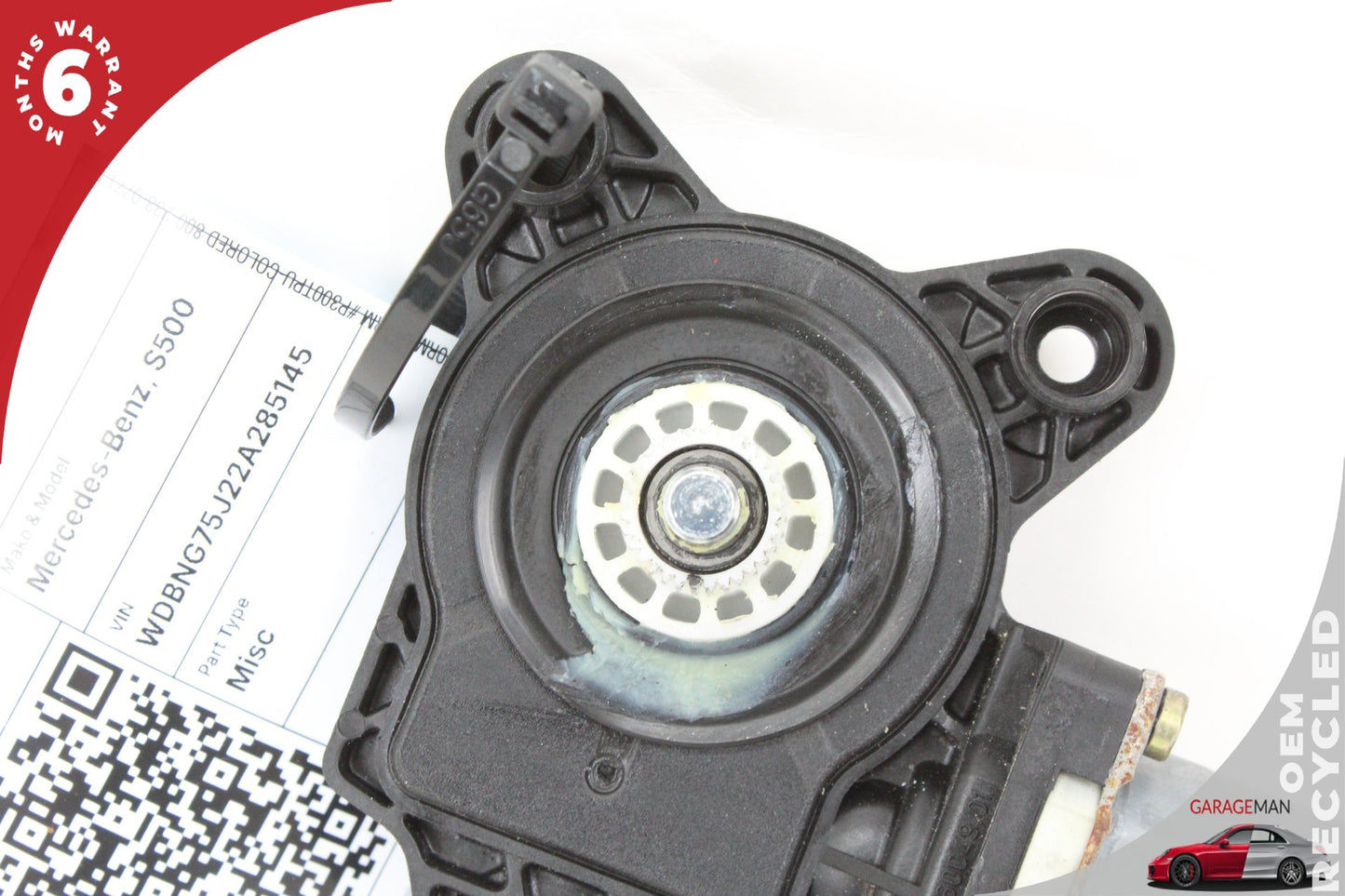 2000-2006 Mercedes W220 S500 Rear Right Passenger Side Window Regulator Motor