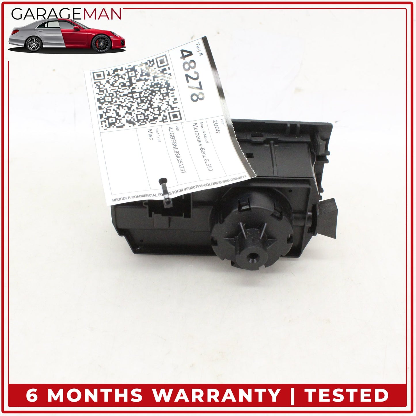 2006-2013 Mercedes X164 GL550 ML350 Headlight Control Switch 1645453004 OEM
