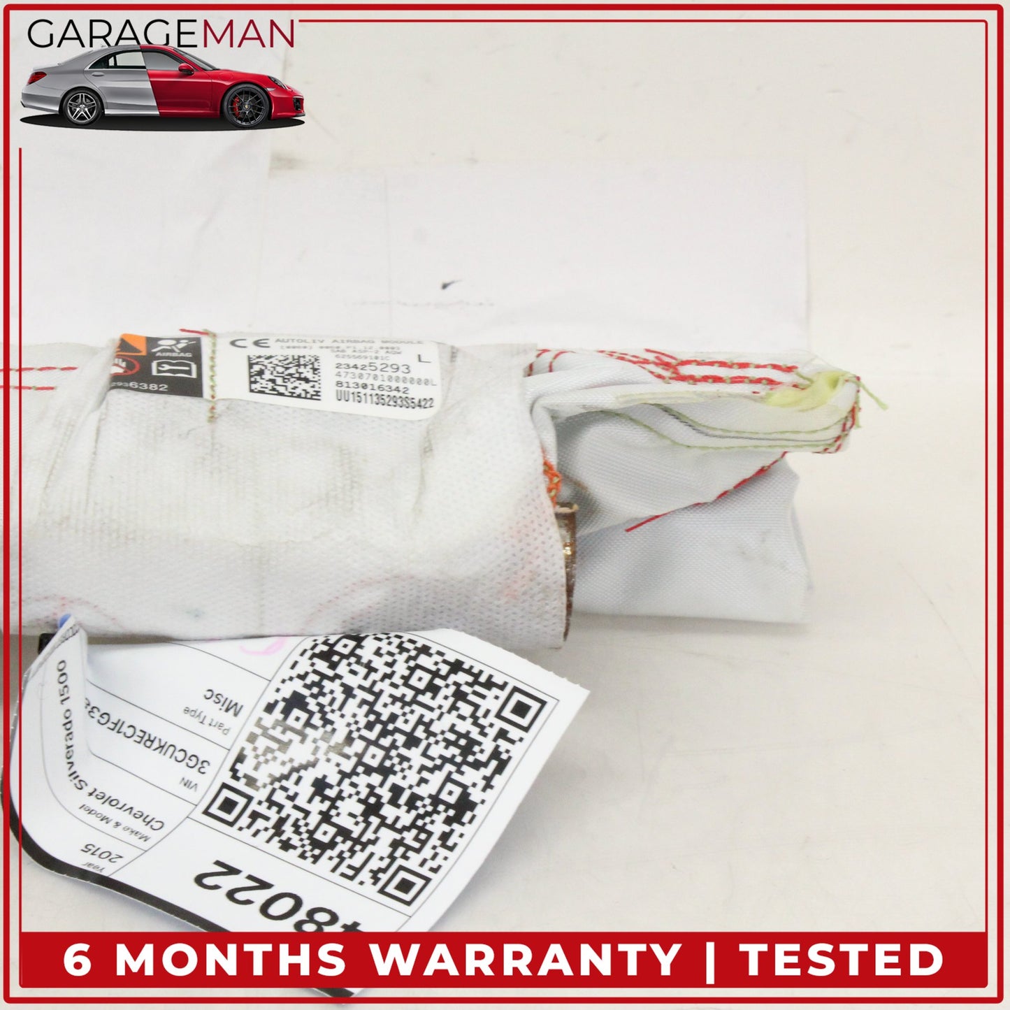 2014-2019 Chevrolet Silverado 1500 Front Left Side Seat Airbag 23425293 OEM