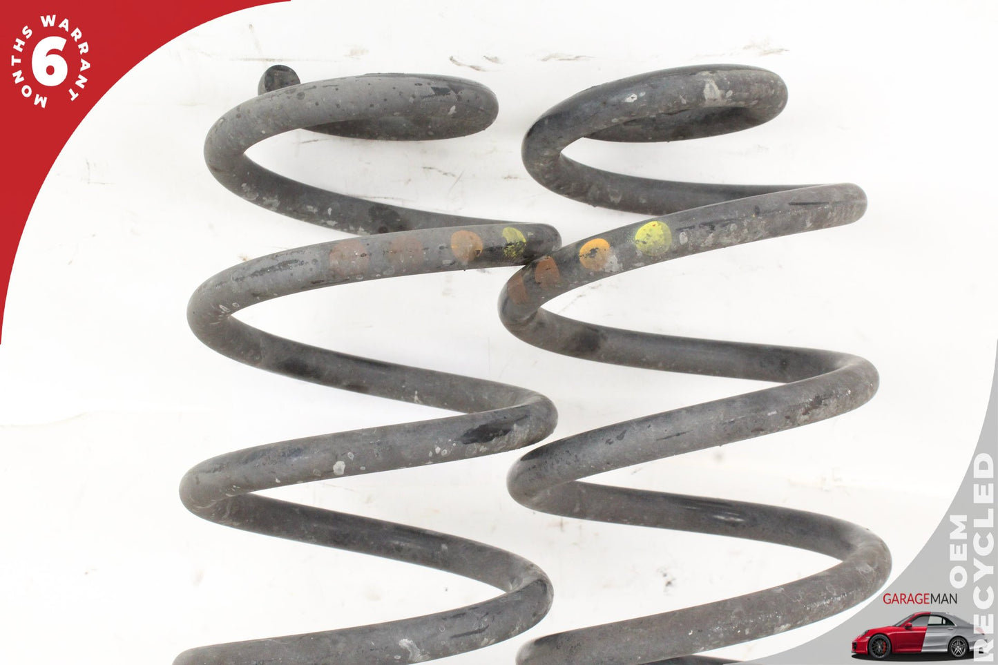 2009-2017 Audi SQ5 Q5 Rear Left and Rear Right Side Coil Spring Set of 2 OEM