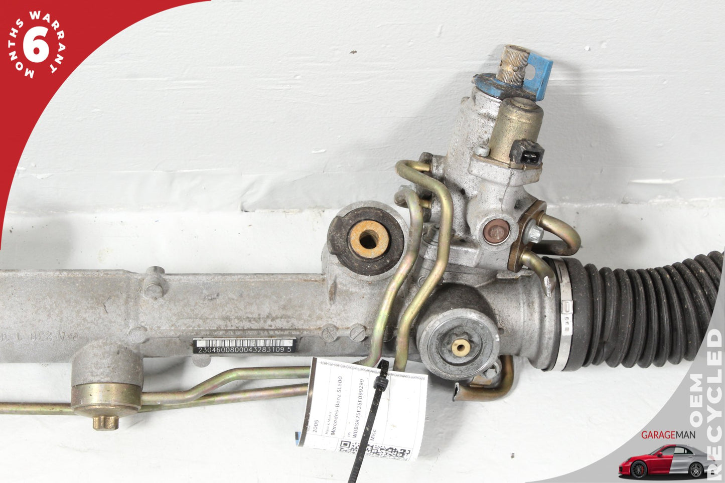 2003-2006 Mercedes-Benz SL500 R230 Convertible Power Steering Rack 2304600800 OEM