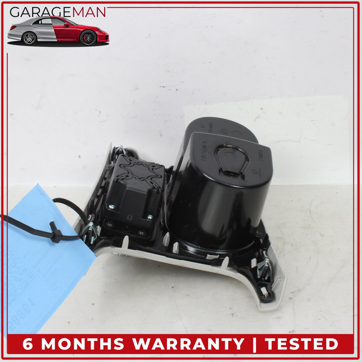 2014-2017 Mercedes W242 B Electric Drive Center Console Dual Cup Holder Gray OEM