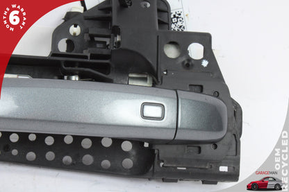 2008-2018 Audi Q5 SQ5 Q3 Right Passenger Side Exterior Door Handle Gray OEM